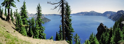 Crater Lake panorama.