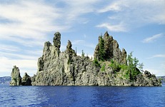 Fantómová loď zblízka.