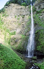 Upper Multnomah Falls.