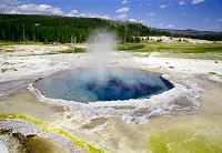 A round geyser