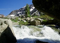 Waterfall in a tunnel