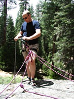 Sid with a rope