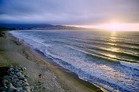 Another Monterey sunset from Kren's residence