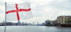 Thames River and Tower Bridge