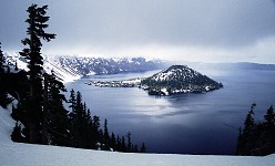 Crater Lake Winter