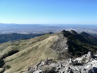 Pohled z Fremont Peak na Monterey