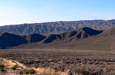 Kopce kolem Wildrose Canyon