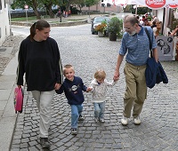 Jindřichův Hradec and our grandfather