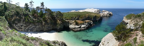 Čínská zátoka, Point Lobos