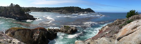 Granite Point Panorama, Point Lobos