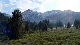 Fresh snow in July