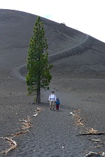 Before ascending Cinder Cone