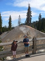 At Sulfur Works in Lassen