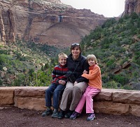 V národním parku Zion, Utah. V národním parku Zion, Utah.