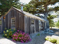 Velrybářské minimuzeum na Point Lobos. Velrybářské minimuzeum na Point Lobos.