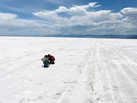 Děti si hrají na Bonneville International Speedway. Děti si hrají na Bonneville International Speedway.