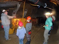 V nejvyšším patře dolu Sirota v montanské Butte. V nejvyšším patře dolu Sirota v montanské Butte.