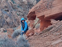 Tom ve Valley of Fire. Tom ve Valley of Fire.