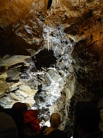 Krajka, jeskyně Black Chasm. Krajka, jeskyně Black Chasm.