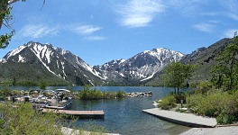 Convict Lake je nádherné, bohužel velmi zcivilizované. Convict Lake je nádherné, bohužel velmi zcivilizované.