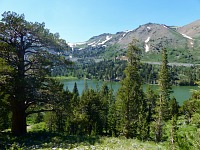 Red Lake, Siera Nevada, Kalifornie. Red Lake, Siera Nevada, Kalifornie.