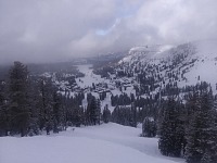 Chvílemi ještě posněhávalo.