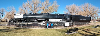 Largest steam engine in the world &mdash; Big Boy.