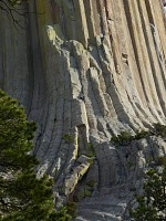 Rock climber for scale.