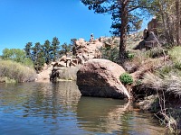 Jezera ve státním parku jsou krajinově vděčná.