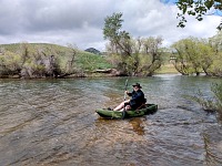 Kajak si vyzkoušel i Sid.
