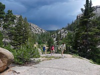 Návštěva v Box Canyon za bouřky. Návštěva v Box Canyon za bouřky.
