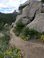 Směrem k Chameleonovi a Hidden Falls. Směrem k Chameleonovi a Hidden Falls.