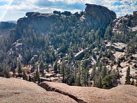 Mostek na dně Box Canyonu.