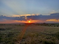 A náš typický západ.