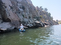 Carol na Severním Vraním jezeře.