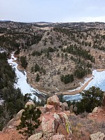 Zatáčka na Vraním Potoce. Zatáčka na Vraním Potoce.