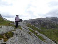 Lehce prší a začínáme se vracet. Lehce prší a začínáme se vracet.