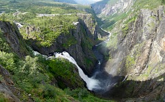 Vodopády Vøringsfossen + Tysvikjofossen Vodopády Vøringsfossen + Tysvikjofossen
