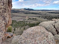 Vyhlídka na Pole Mountain.